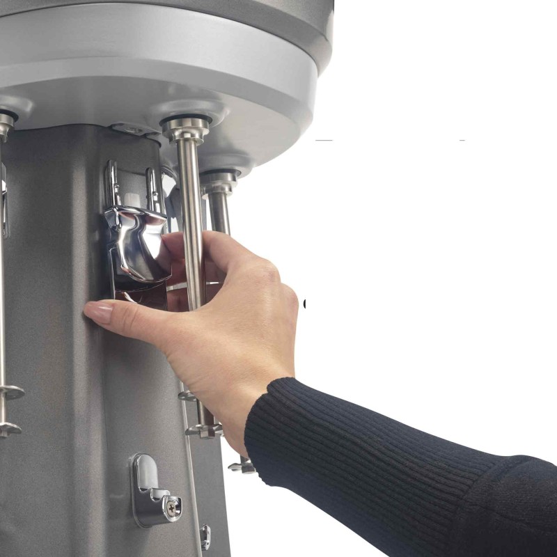 Triple Spindle Drink Mixer