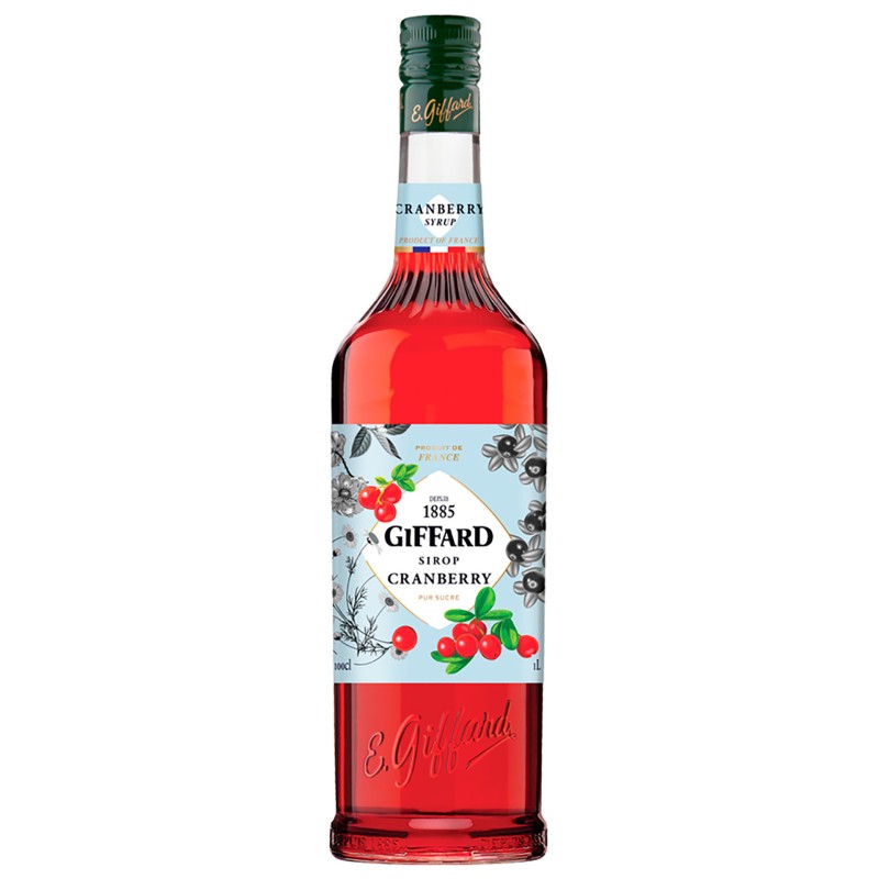 Syrup Giffard Cranberry 1Lt