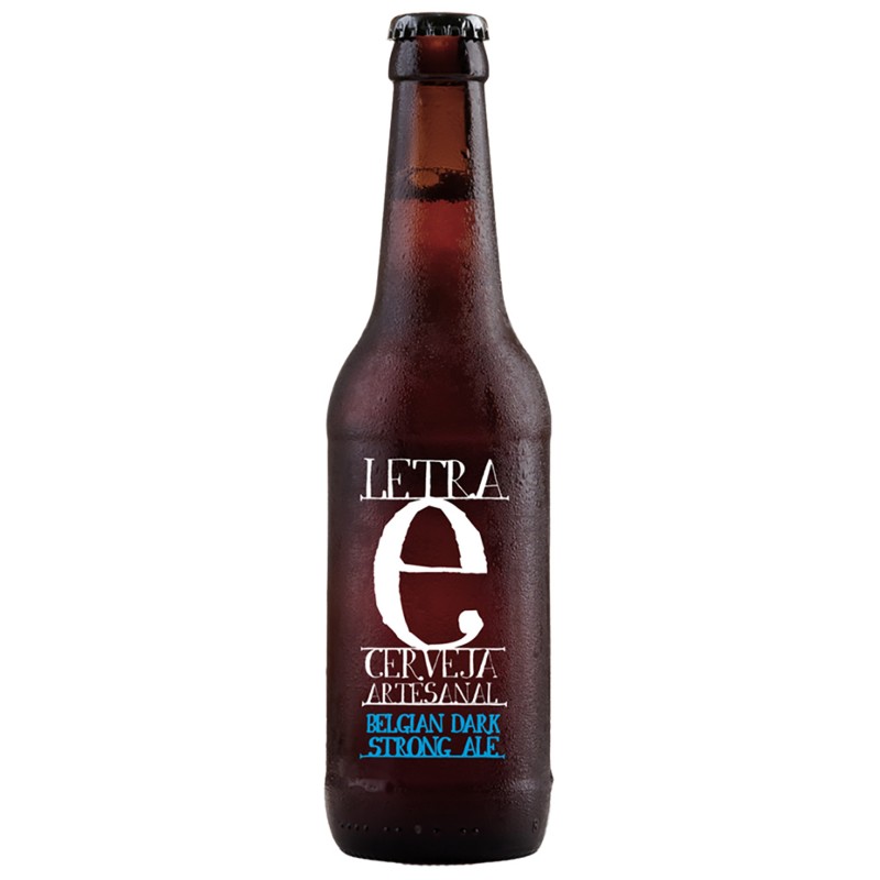 Beer Letter E Belgian Dark Strong Ale 33Cl 9%