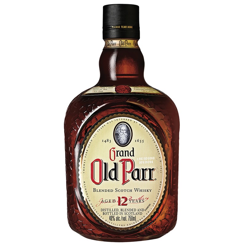 Whisky Blended Old Parr 12 Anos Esc�cia 1L