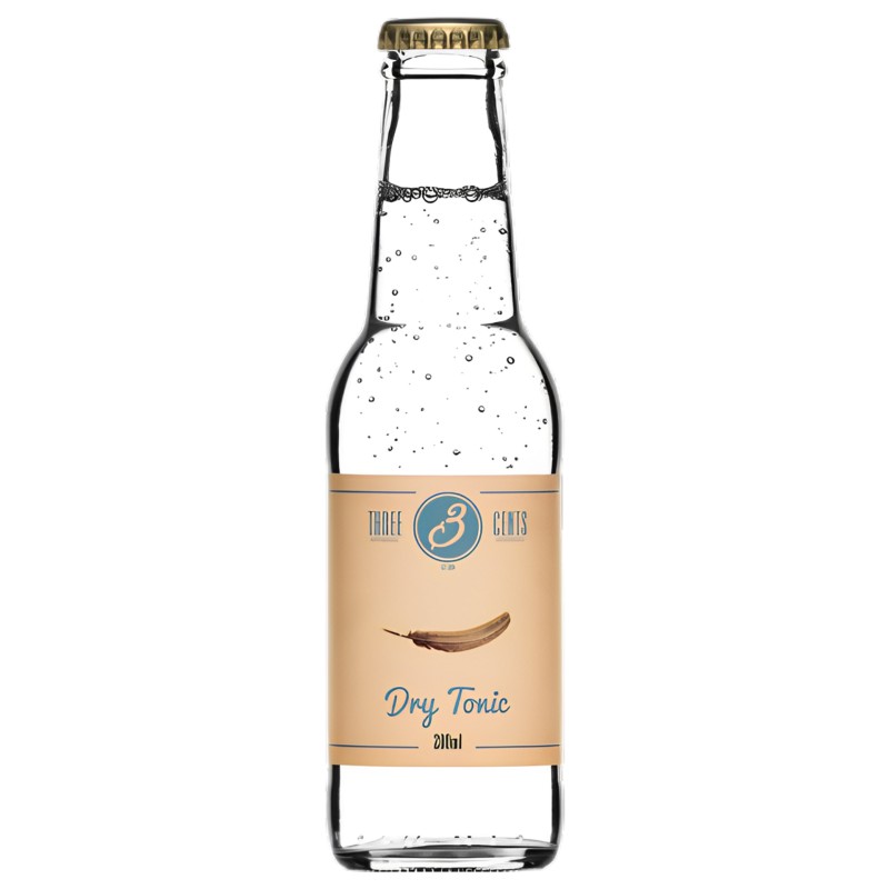 Tonic Water Three Cents Dry Tonic 200Ml