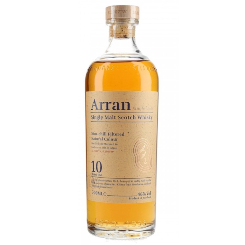 Whisky Arran 10 Anos 70Cl 46%