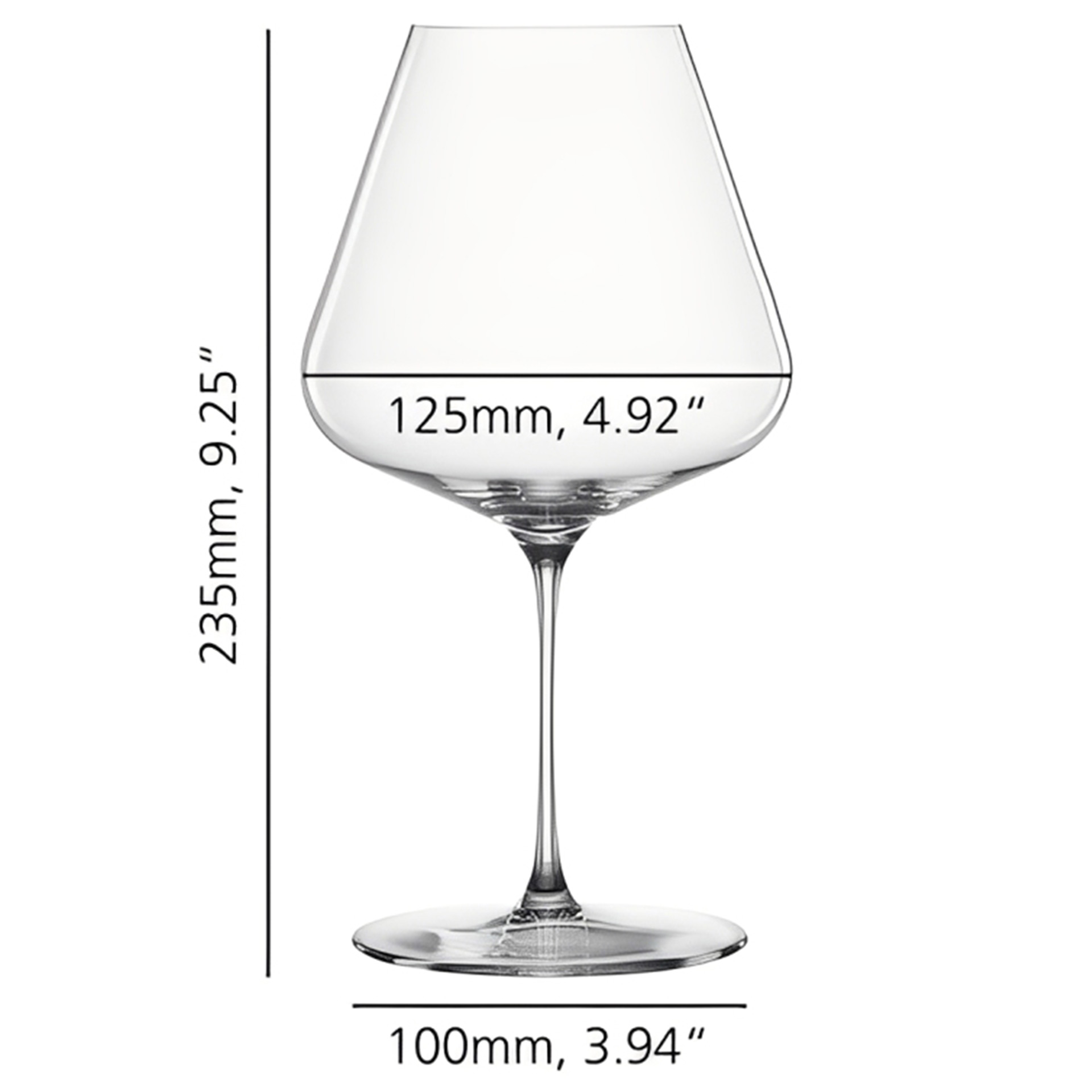 Set Of 2 Bourgogne Glasses 96Cl Definition