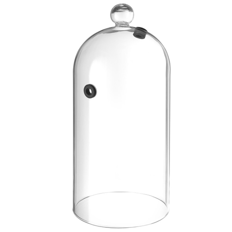 Glass Dome With Vent 13Cm Diam