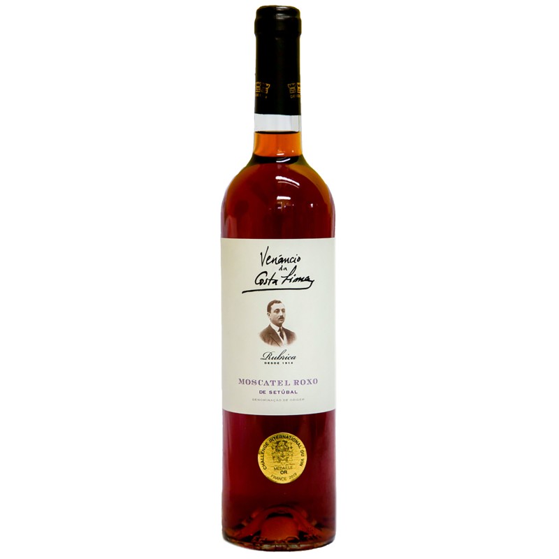Purple Moscatel Wine Ven�ncio Da Costa Lima Rubrica 75Cl 17%