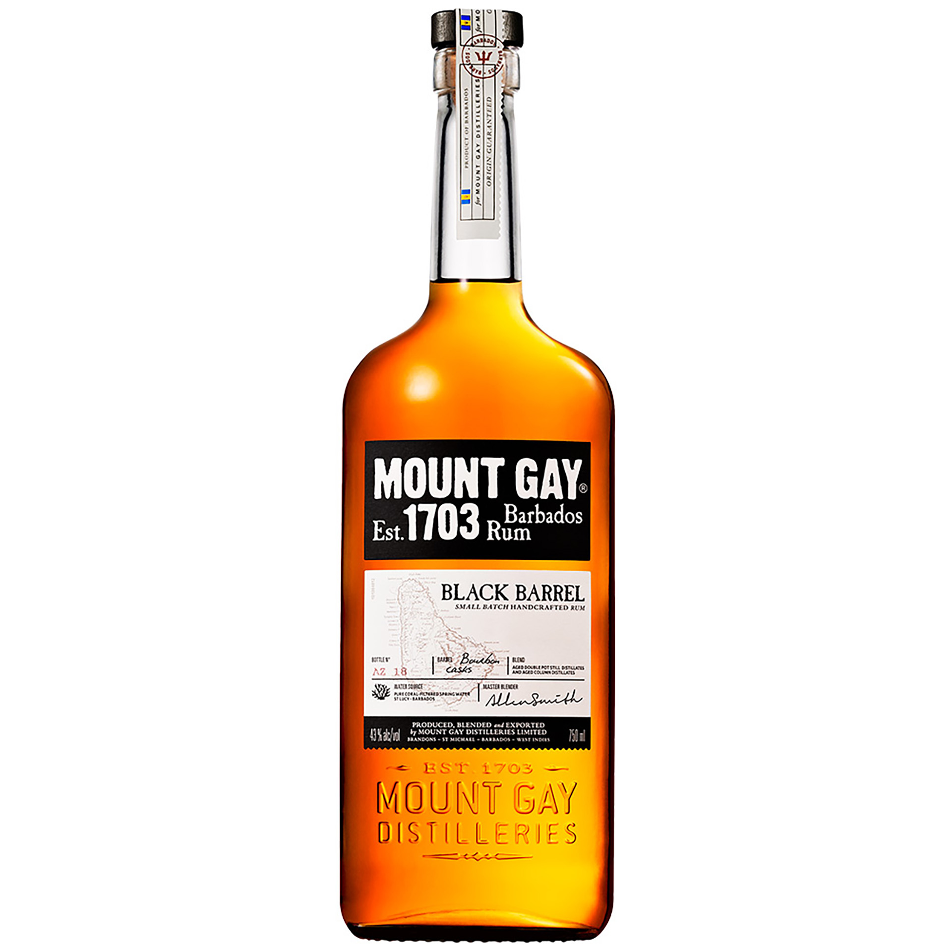 Rum Mount Gay Black Barrel 70Cl 43%