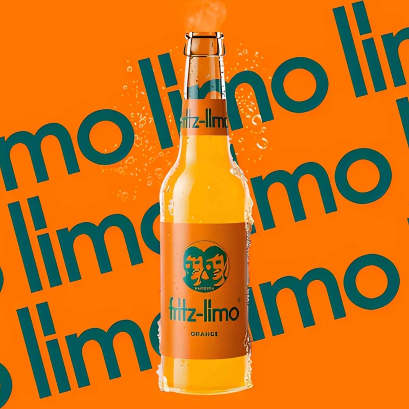 Fritz-Kola Orange Soda 33Cl