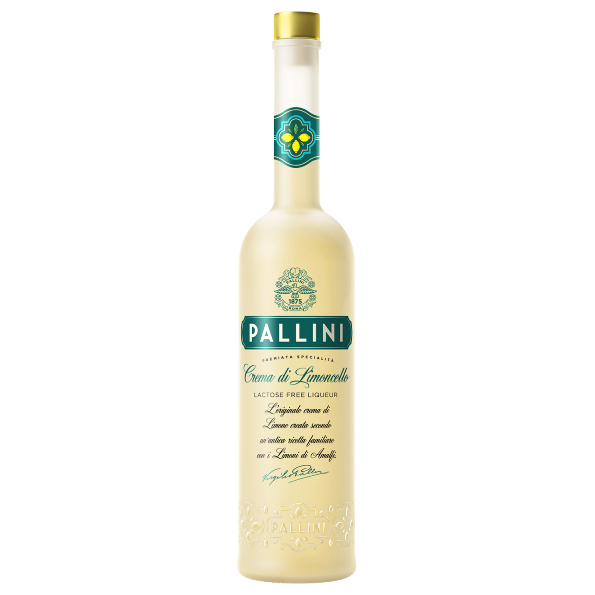Cream Liqueur Limoncello Pallini Lactose Free 50Cl 14,5%