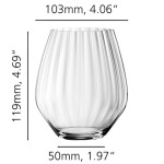 Gin Tonic Glass Faceted 62,5Cl