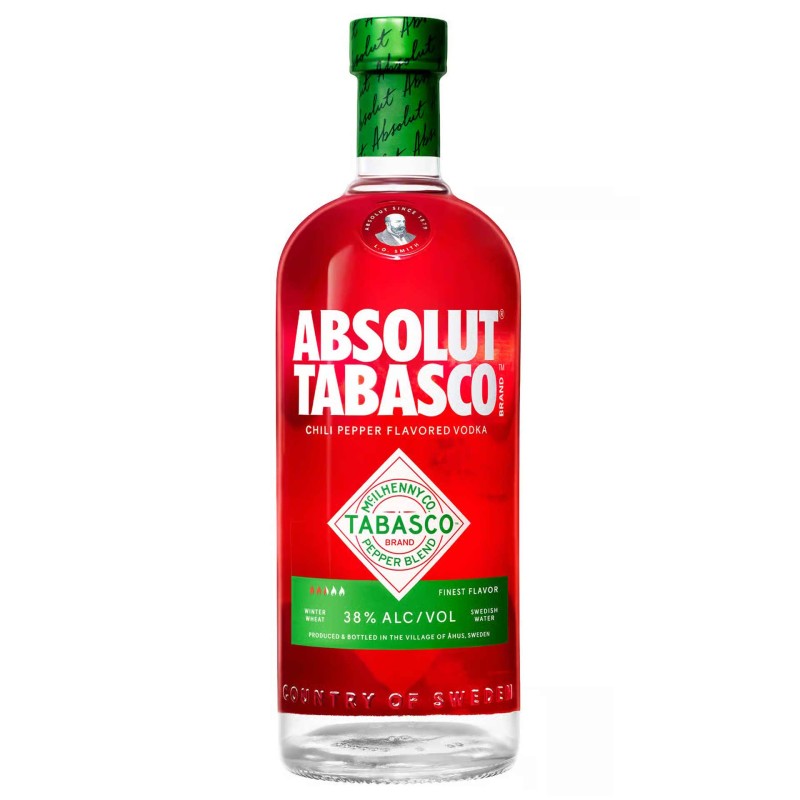 Vodka Absolut Tabasco 70Cl 38%