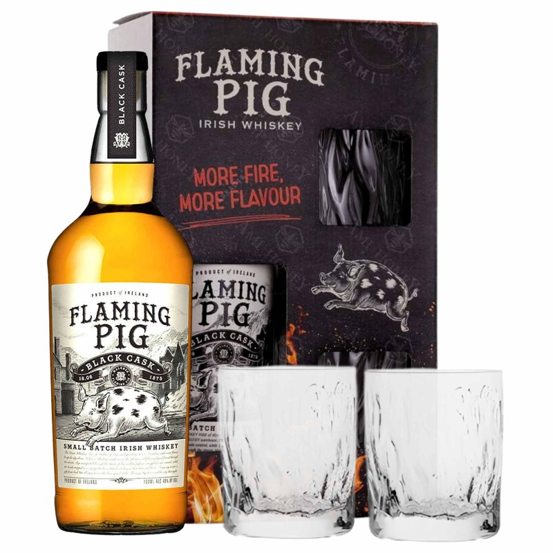 Whisky Flaming Pig Black Cask 70Cl 40%