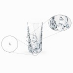 Longdrink Glass 42Cl Sculpture Nachtmann