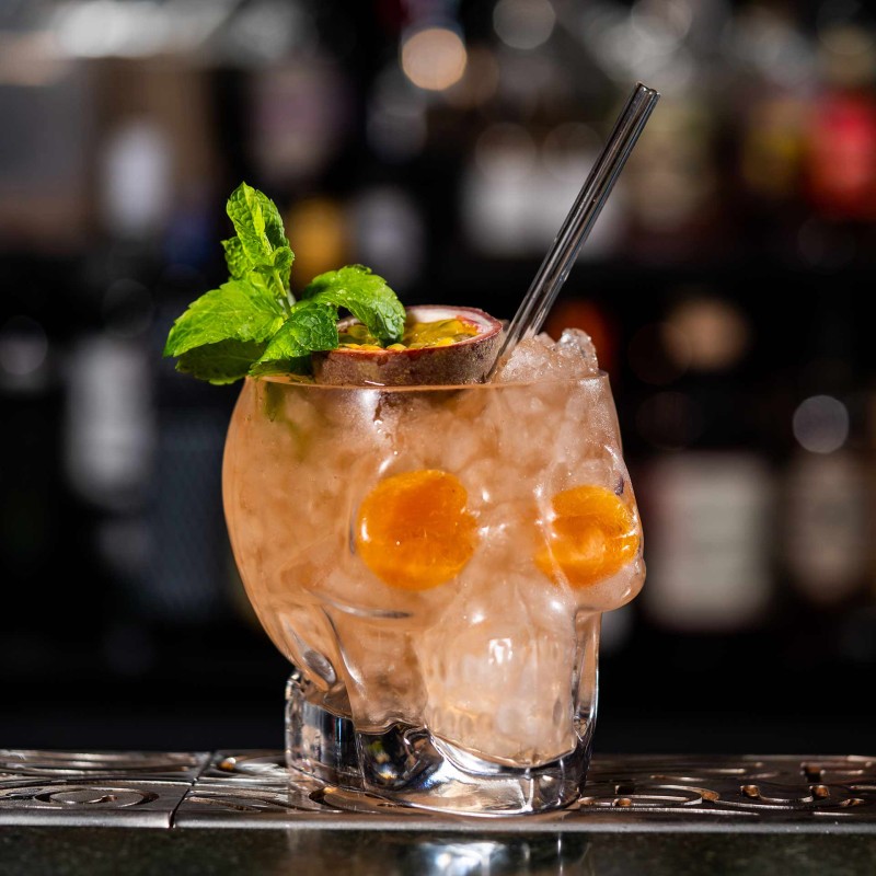 Skull Glass Medium 66Cl