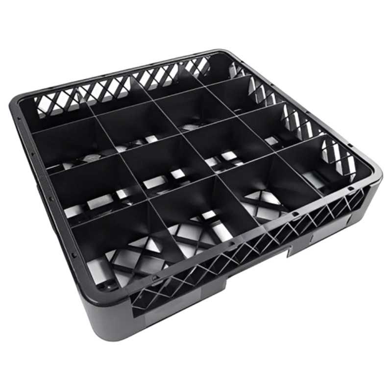 Glass Rack Base H10Cm 16 Compartment �11,5Cm