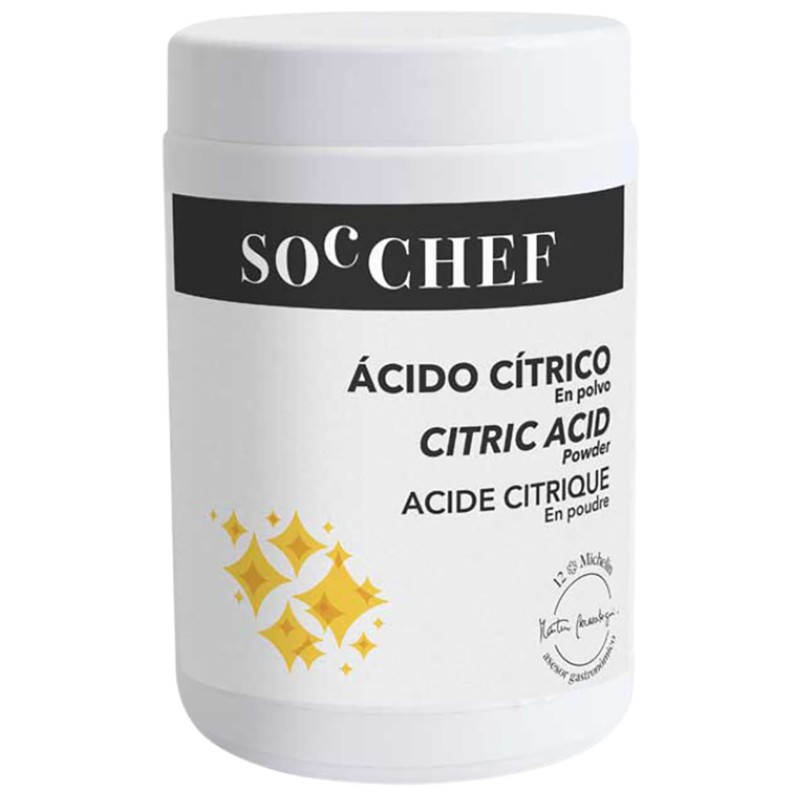 �cido C�trico Em P� Soc Chef 600Gr