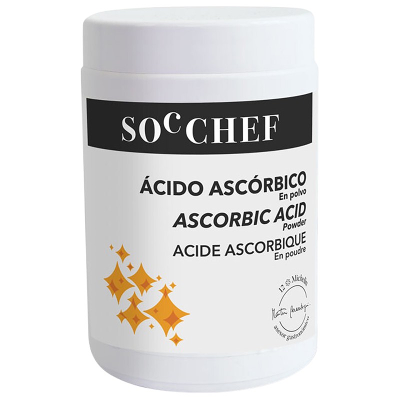 �cido Asc�rbico Em P� Soc Chef 800Gr