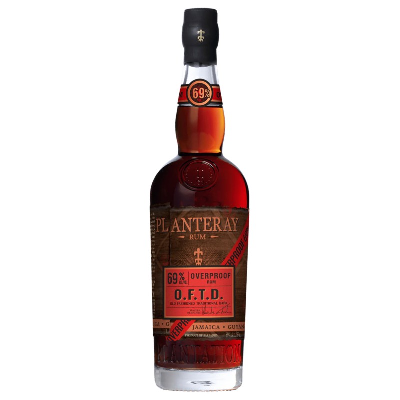 Rum Planteray O.F.T.D. Overproof 69% 70Cl