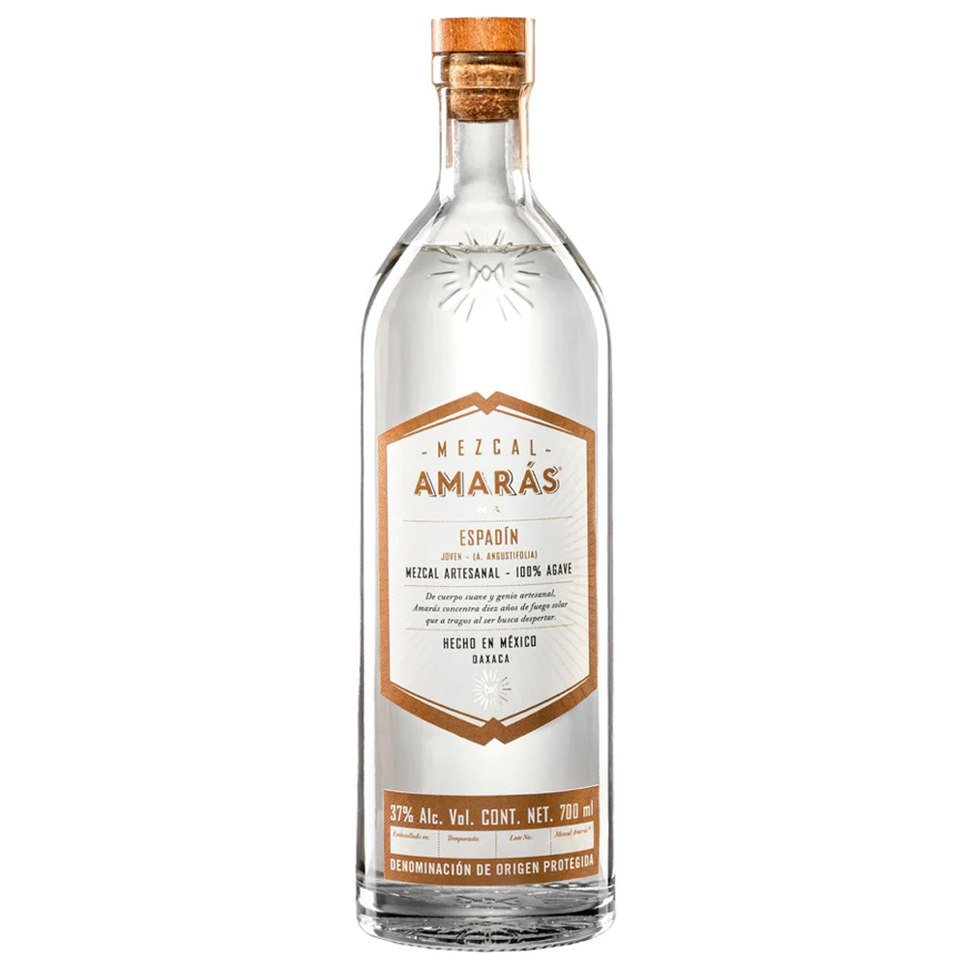 Mezcal Amarás Espadín Joven 70Cl 37%