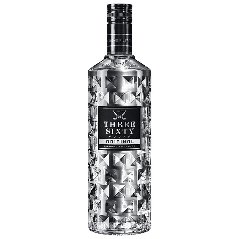 Vodka Three Sixty Original 70Cl 37,5%
