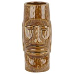 Ceramic Easter Islander Tiki Mug 450Ml