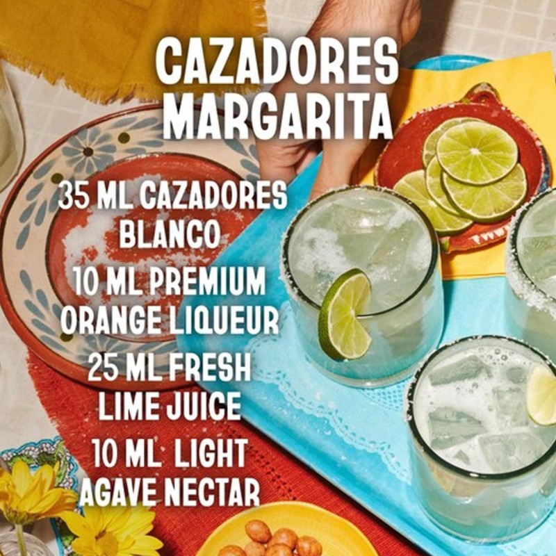 Tequila Cazadores Blanco 70Cl 40%