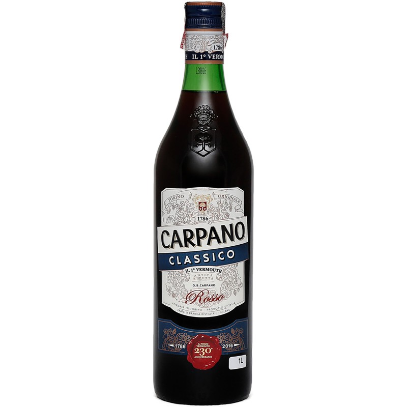 Red Vermouth Carpano Classic 1L