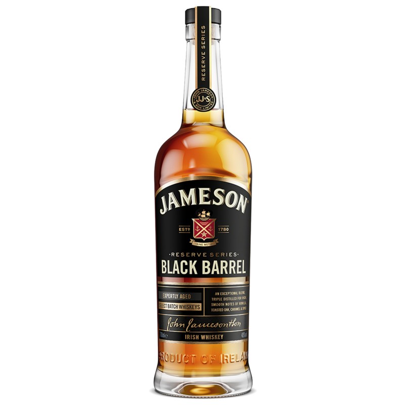 Whisky Jameson Black Barrel Irlanda 70Cl 40%