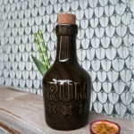 Rum Bottle Tiki Mug Green 35Cl