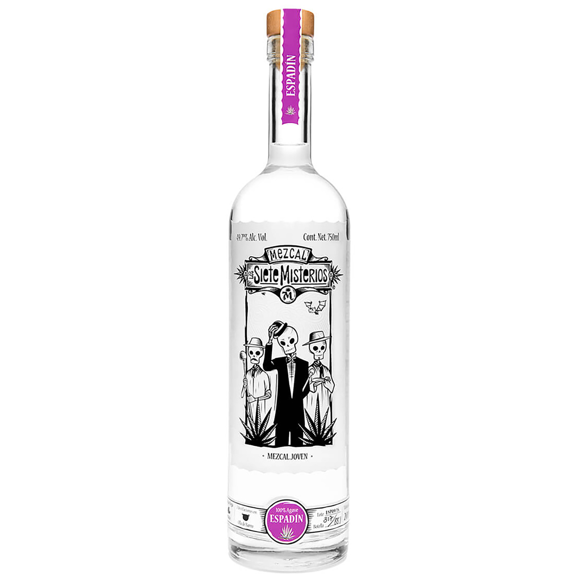Mezcal Siete Misterios Espadin 70Cl 46,5%