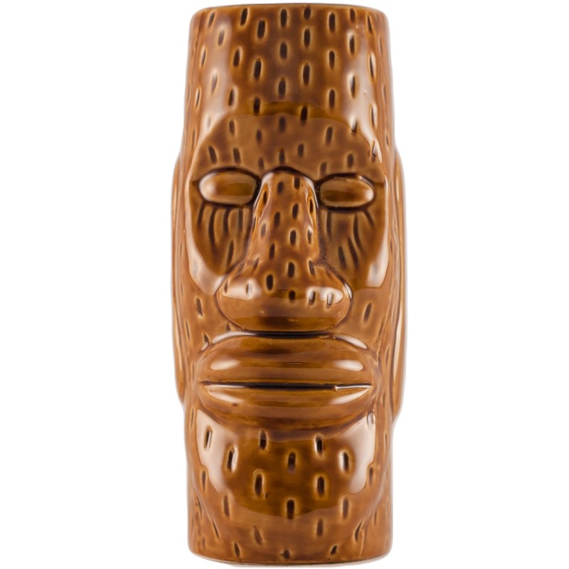 Ceramic Tiki Cup Easter Island 41Cl