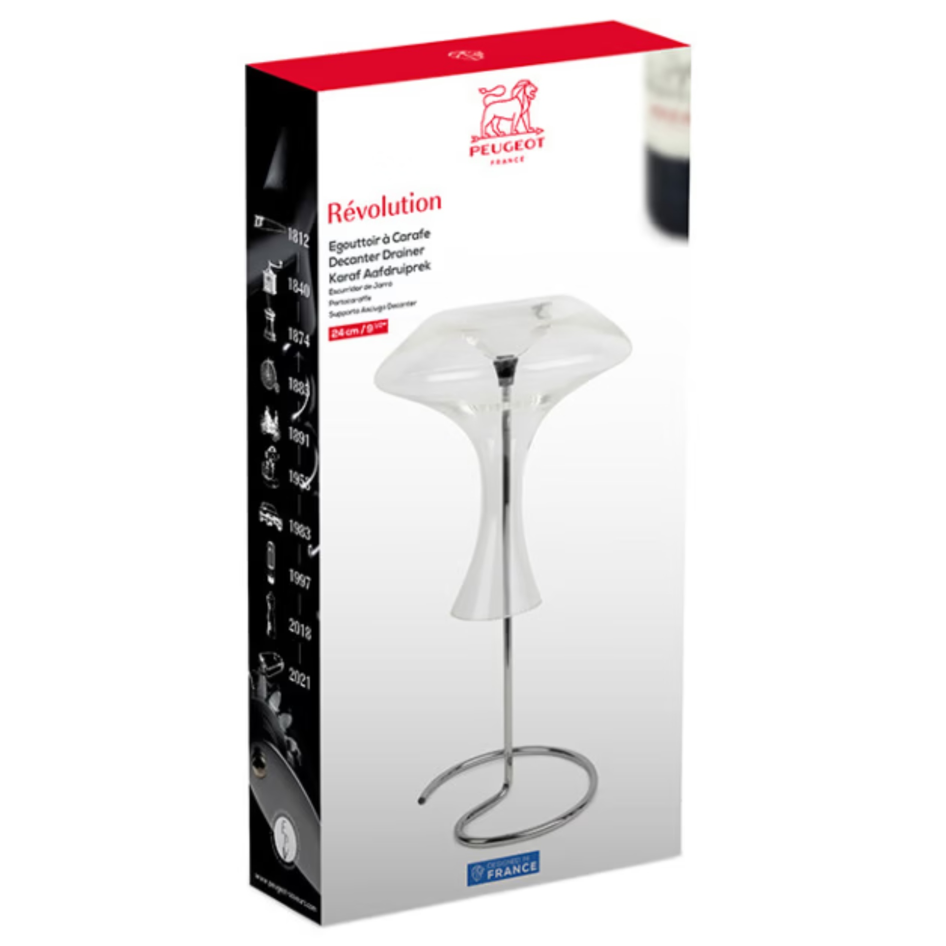 Decanter Drainer Revolution S/S