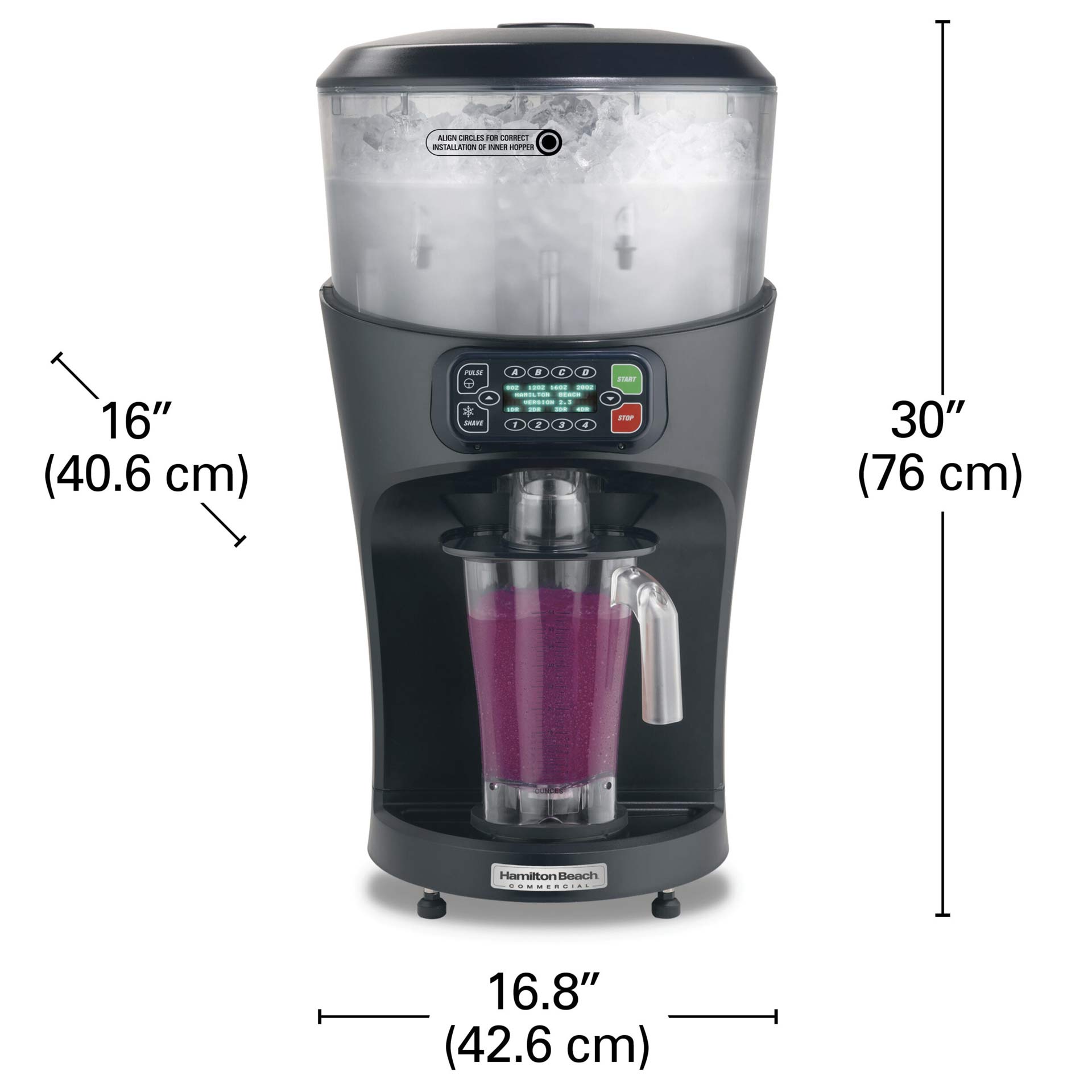 Blender Triturador De Gelo Hamilton Beach Revolution