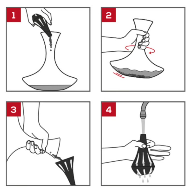 Decanter Cleaning Beads Bilbo
