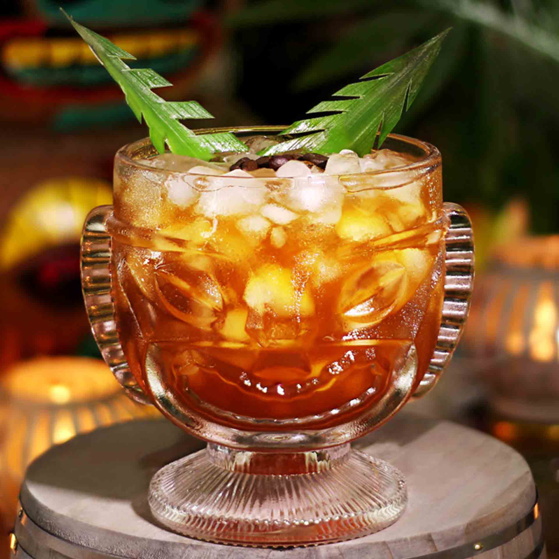 Glass Tiki Cup 41,4Cl