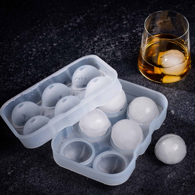 Ice Ball (4,5Cm) 6 Section Silicon Mould