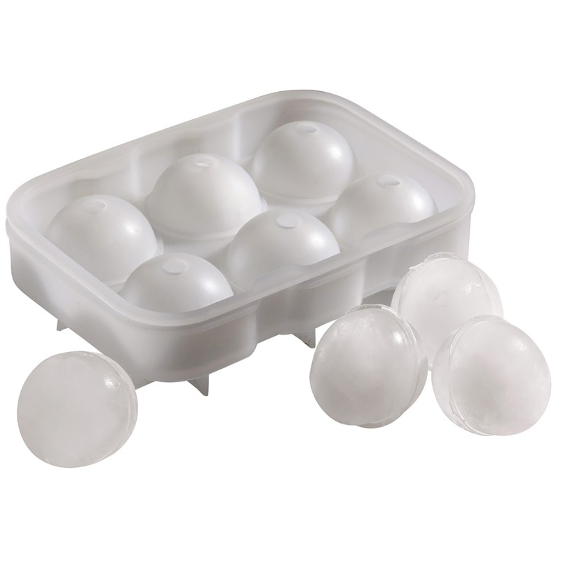 Ice Ball (4,5Cm) 6 Section Silicon Mould