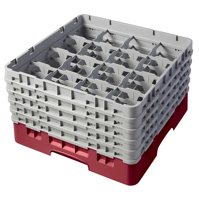 Camrack 16 Compartments For Glasses �11.1Cm H23.8Cm Red