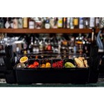 Deep Condiment Holder Plastic 6 Parts
