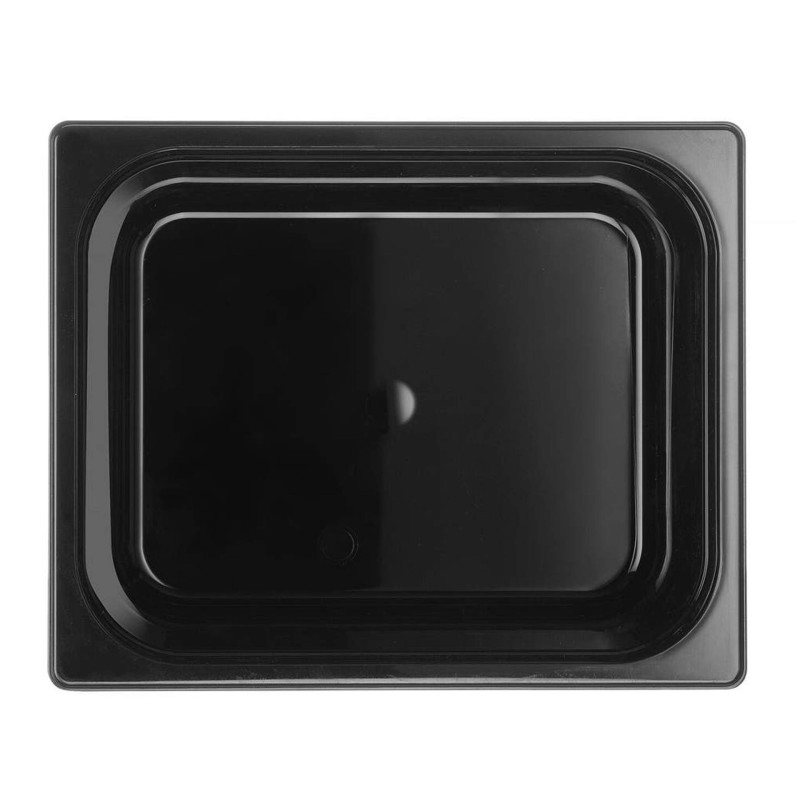 Container Gn 1/2 Black Polycarbonate 12,5Lt 200Mm