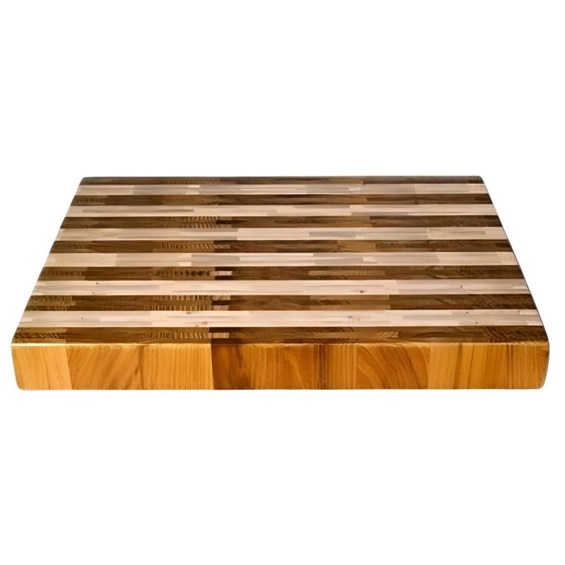 Cutting Board Bicolour Wood 40X30X5Cm