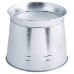 Round Beverage Tub 5,5L Galvanised Steel