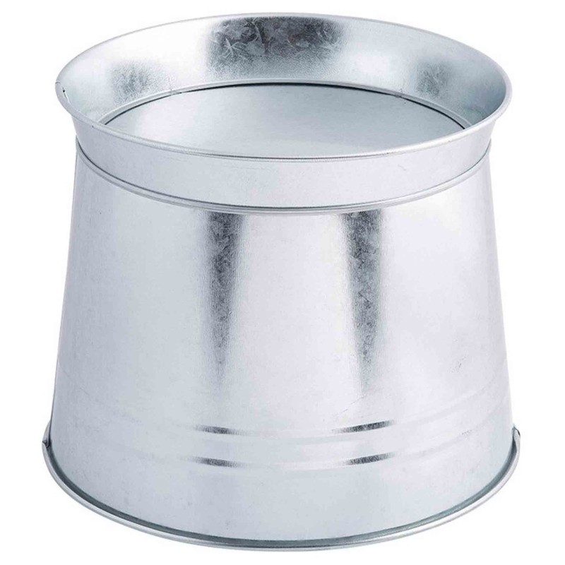 Round Beverage Tub 5,5L Galvanised Steel