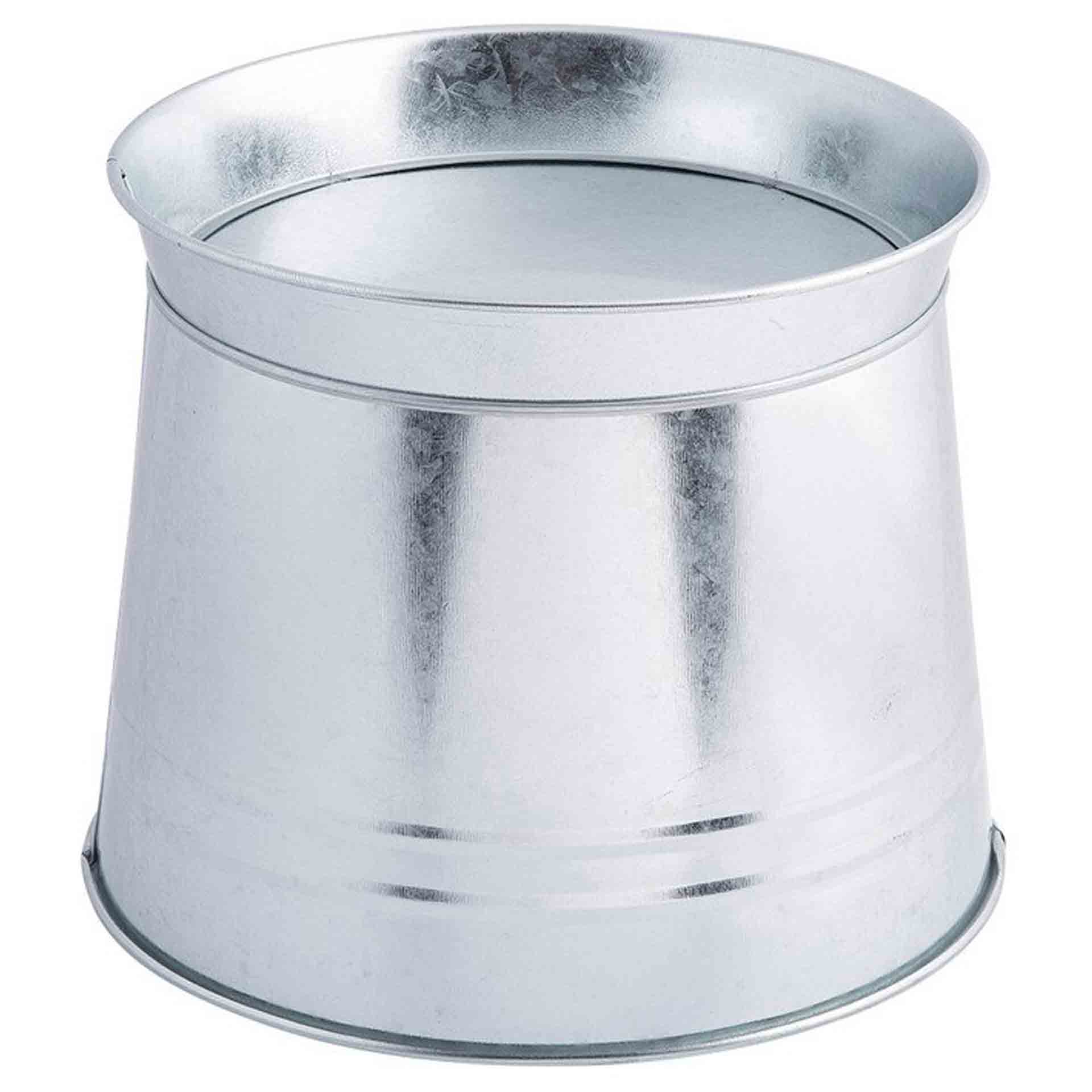 Round Beverage Tub 5,5L Galvanised Steel