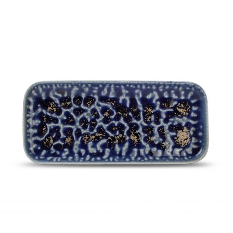 Rectangular Dish 22X10Cm Oxido Blue