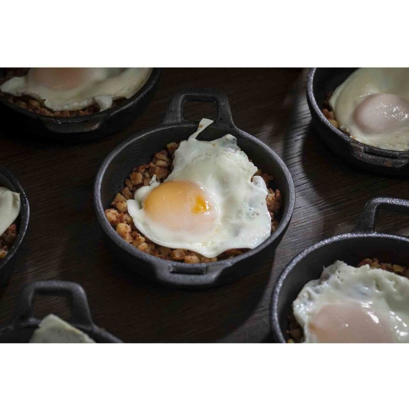 Round Mini Server 240Ml Cast Iron Cookware Round Mini Server 240Ml Cast Iron Cookware