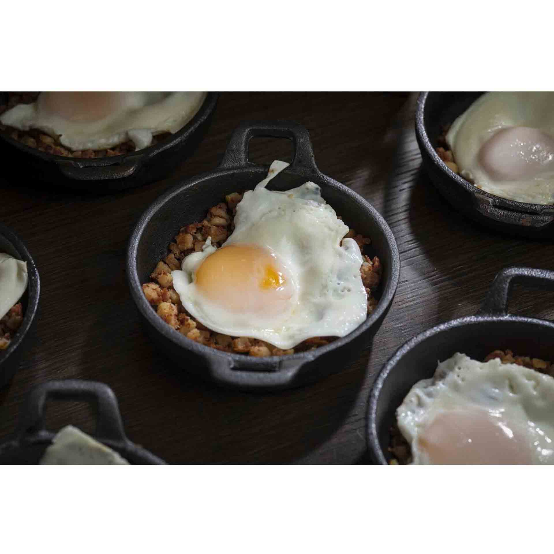 Round Mini Server 240Ml Cast Iron Cookware