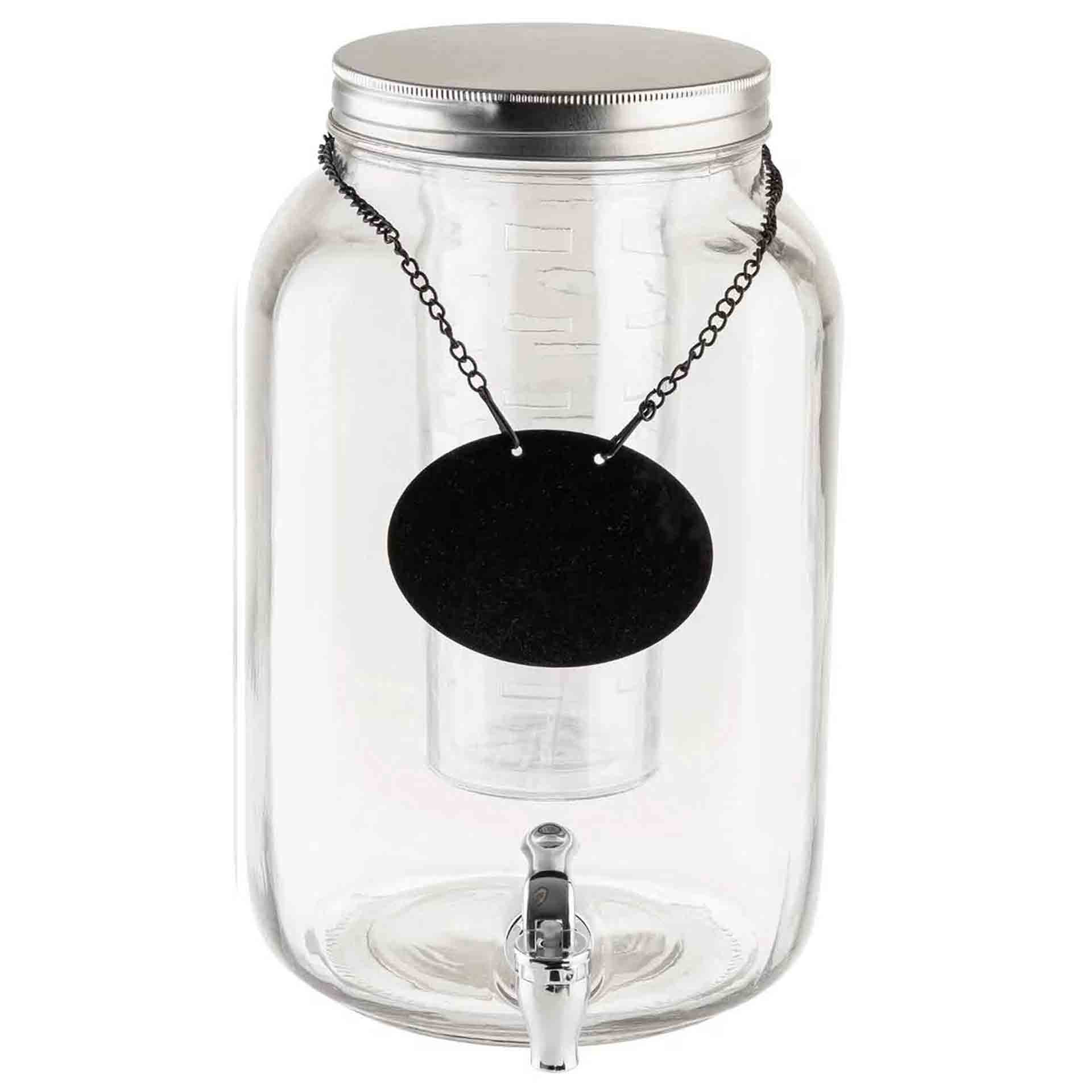 Beverage Dispenser 5,5L S/S Faucet And Chalckboard