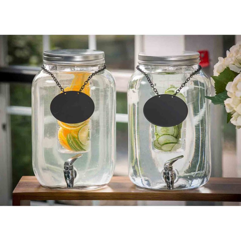 Beverage Dispenser 5,5L S/S Faucet And Chalckboard