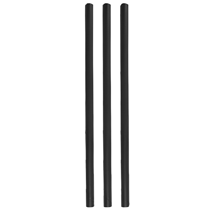 Straw Eco Paper Preta �6X2000Mm (Pck 250)