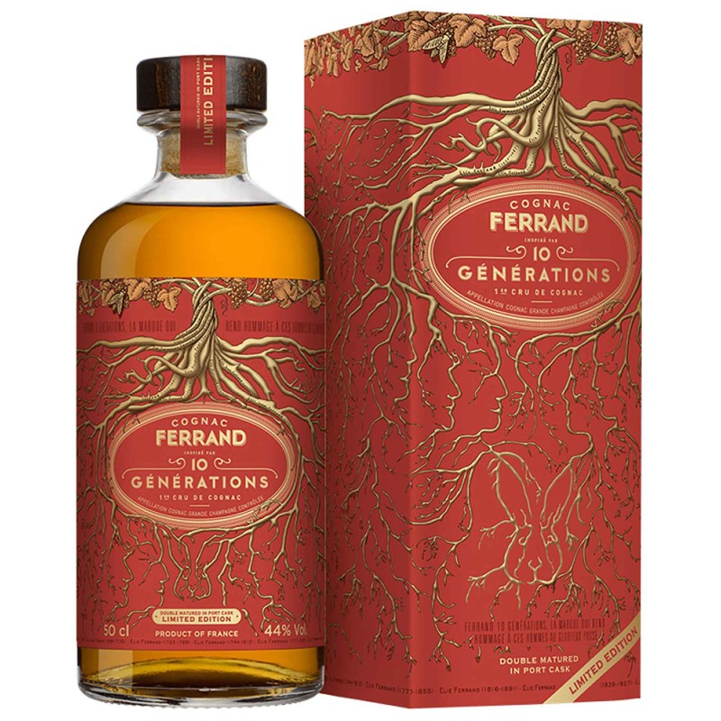 Cognac Pierre Ferrand 10 Generations Port Cask 50Cl 44%
